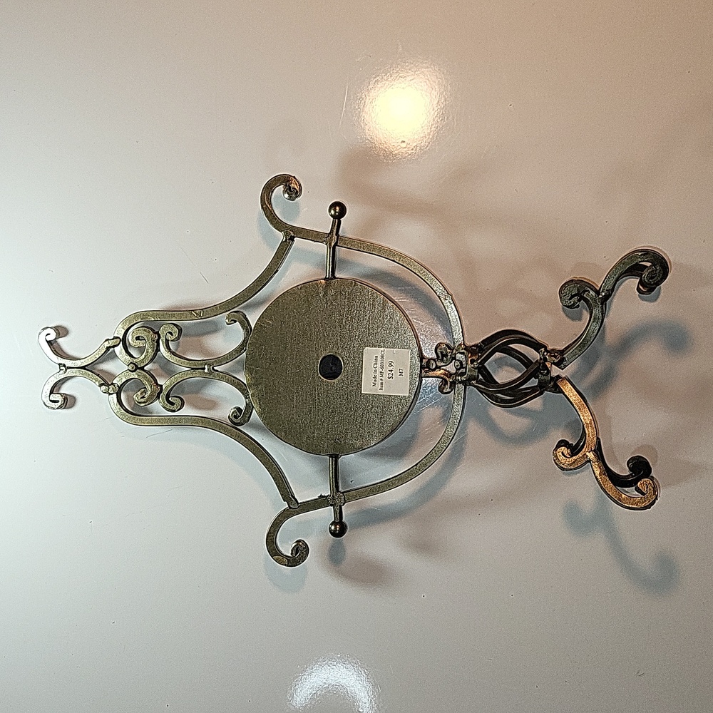 Bronze Plated Quartz Clock - Picture 7 of 14